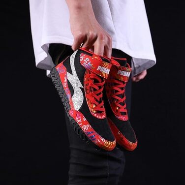 Легкі та дихаючі боксерські/веслувальні кросівки для дітей (34 EU, червоні)