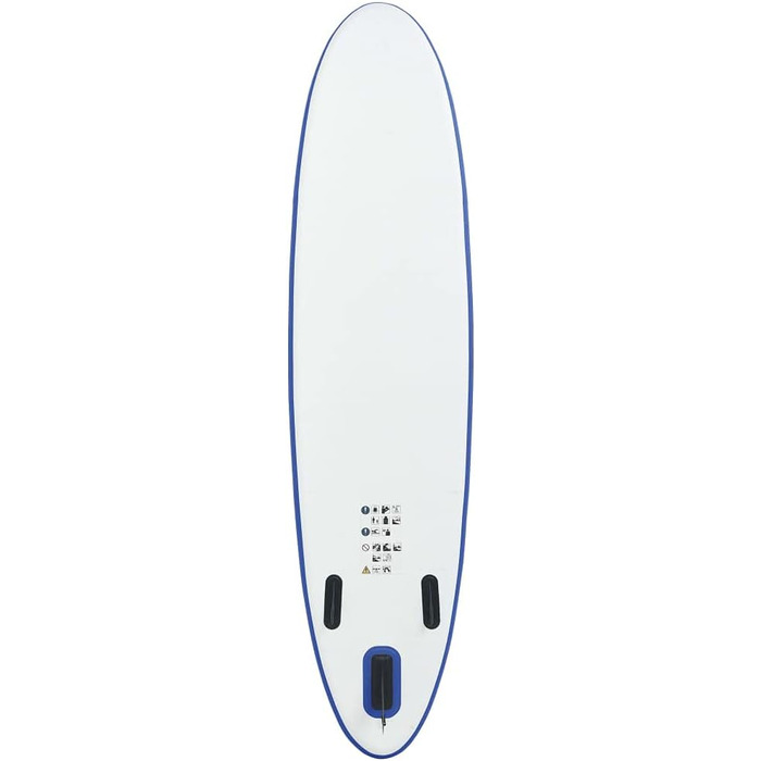 Набір надувної SUP-дошки vidaXL 330×72×10 см, синя, із веслом