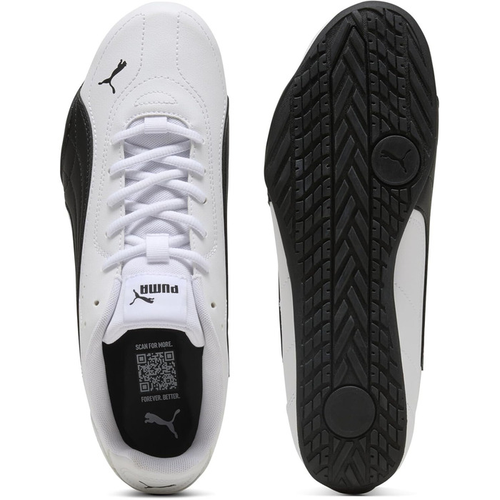 Кросівки PUMA Catch Unisex 43 EU Білі з Чорним - Універсальні для чоловіків та жінок