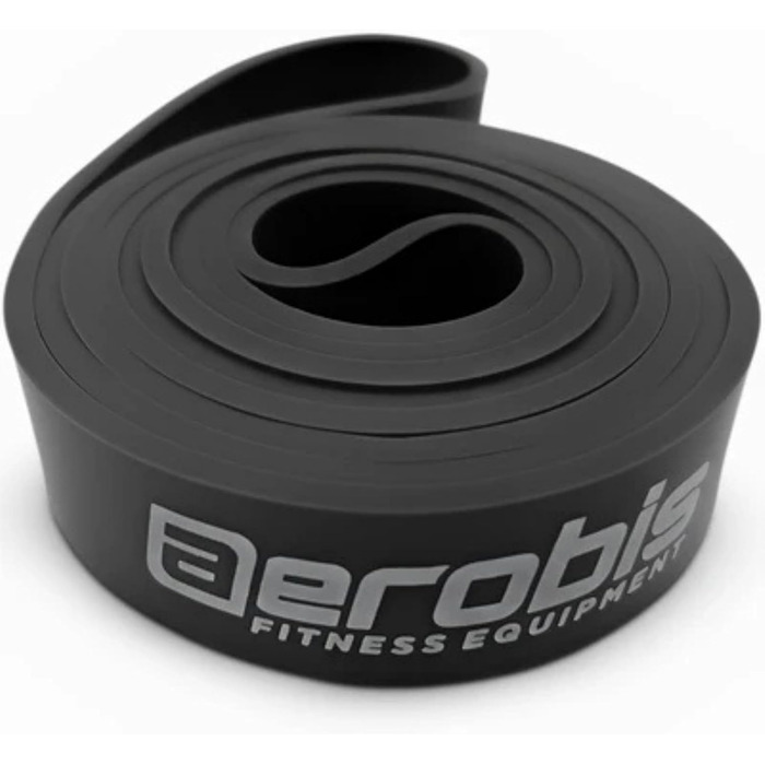 Aerobis® Powerbands: Набір еластичних стрічок для силових тренувань до 200 кг | Без латексу, 4 шт.