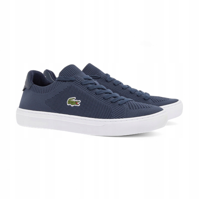 Чоловічі кросівки Lacoste темно-синього кольору 49CMA0004