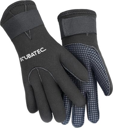 Рукавички для дайвінгу Scubatec, 5 мм, чорні, XL / 10 шт.