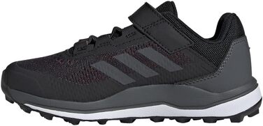 Дитячі кросівки adidas Terrex Agravic Flow для трейлраннінгу, унісекс, з липучкою, 30 EU, чорно-сіро-помаранчеві