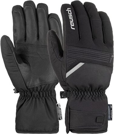 Чоловічі зимові рукавички Reusch Bradley R-Tex, чорні/білі, розмір 9.5