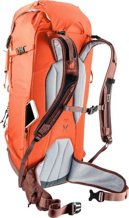 Рюкзак для лижних турів Deuter Freescape Lite 26 л, помаранчево-коричневий