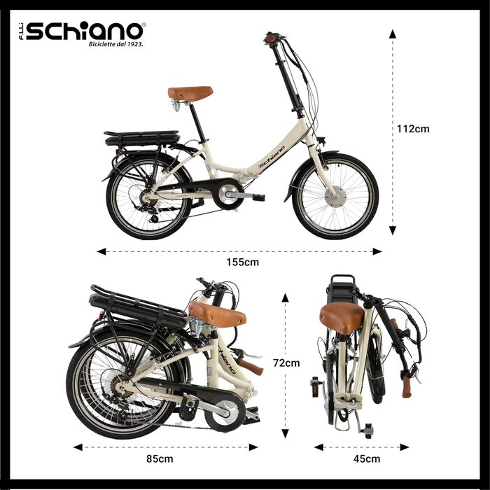 Електровелосипед F.lli Schiano E-Star 20