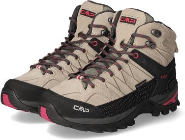 Жіночі трекінгові черевики CMP Rigel Mid Wmn Wp, білий, 38 EU