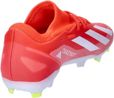 Кросівки футбольні Adidas X Crazyfast 3 FG для твердого поля (48 EU, Червоний, Білий, Жовтий)