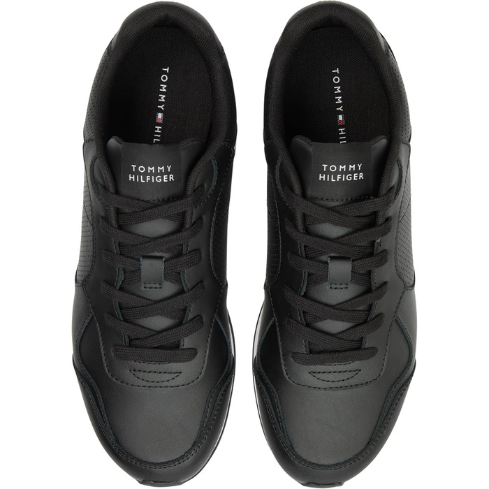 Кросівки Tommy Hilfiger Runner Icon Leather FM0FM05740, чорні, 46 EU