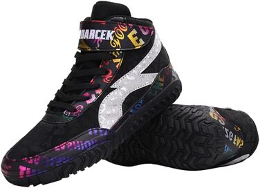 Легкі та дихаючі веслувальні/боксові черевики для дітей різного віку, 35 EU, чорні