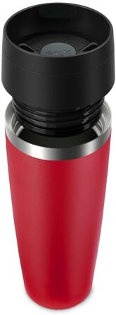 Термокухоль Emsa Classic N2023850 з кришкою 360°, 0.5 л, нержавіюча сталь, порошкове покриття, Petrol Blau