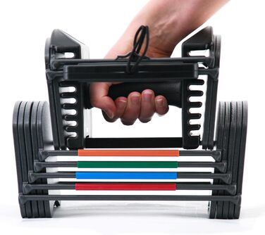 Регульована гантеля Power Block Sport 24, 1-24 кг, для фітнесу та тренувань