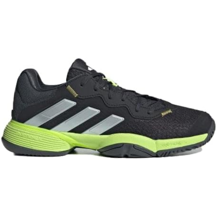 Дитячі тенісні кросівки adidas Barricade Kids - чорний, лимонний, розмір 33 1/2 EU