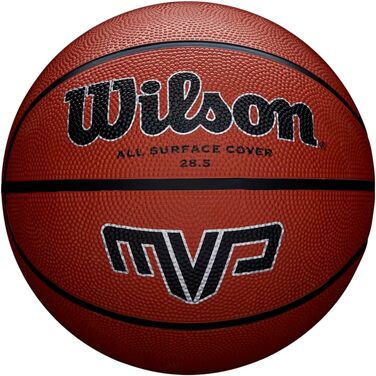 Баскетбольний м'яч Wilson MVP №7 для вулиці, асфальту, грануляту, оранжевий