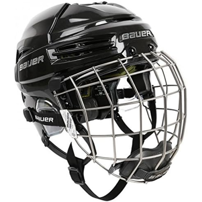 Хокейний шолом BAUER RE-AKT 100 Combo для дітей, червоний