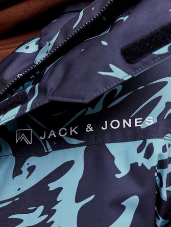 Куртка чоловіча JACK & JONES Shell-Jacke SKI AW25, розмір XL, мінерально-синій