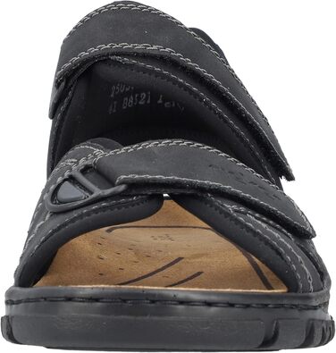 Чоловічі сандалії Rieker, розмір 42 EU, чорного кольору