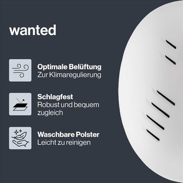 Шолом для гірських лиж та сноуборду uvex Wanted, регульований, з системою вентиляції, білий матовий, розмір 58-61 см, унісекс