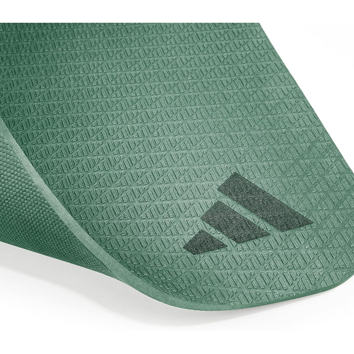 Килимок для йоги Adidas Legend Ivy, 4 мм, протиковзкий, з перероблених матеріалів (176 x 61 см)