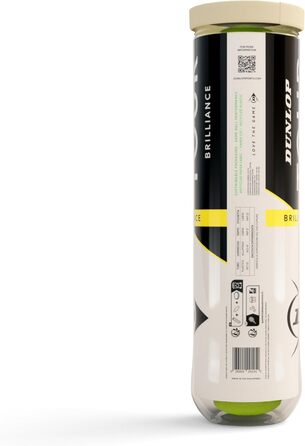 Тенісний м'яч Dunlop Tour Brilliance - для всіх покриттів, 3x4 м'ячі