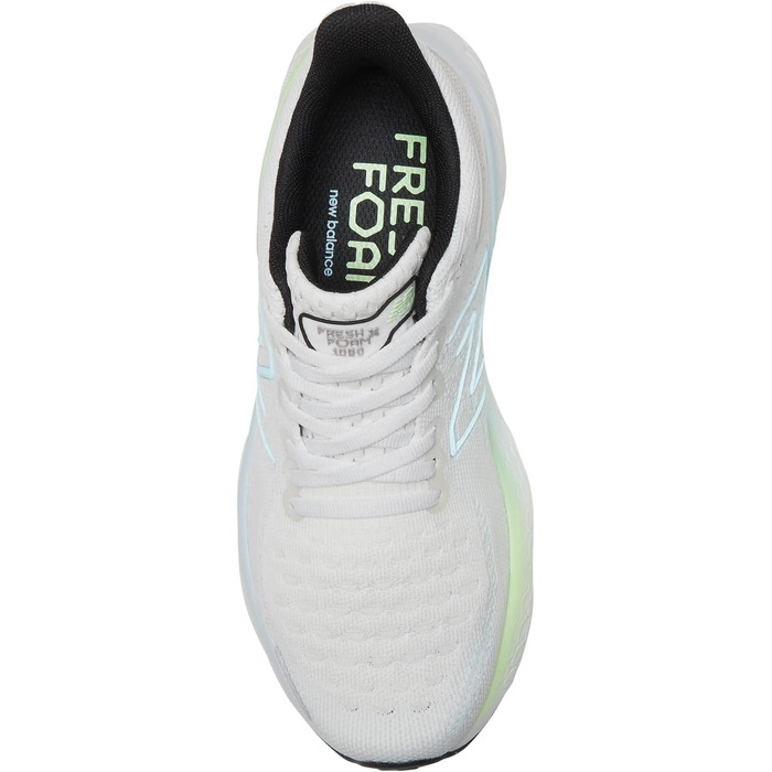 Жіночі кросівки New Balance Fresh Foam X 1080 V12 для бігу, білий/блакитний/зелений, ширина 5