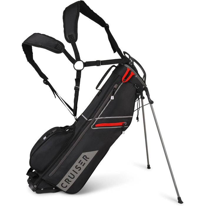 Стенд-сумка CR-Lite 20,3 см | Легка та стильна сумка для гольфу з 4-ма відділеннями та 5 кишенями, включаючи кишеню для напоїв | Вага: 1,5 кг