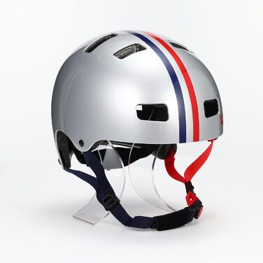 Велошолом Uvex Kid 3 для підлітків, унісекс, сріблястий, 55-58 см