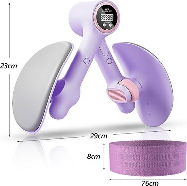 Тренування для дна талії: пристрій для жінок, тренування сідниць та стегон з еластичною стрічкою для дому