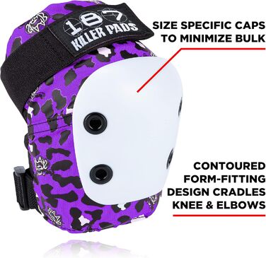 Дитячий захисний комплект 187 KILLER PADS Junior Six Pack для скейтборду та роликів