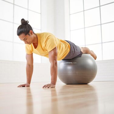 Фітбол STOTT Pilates із насосом для пілатесу, стабільний м'яч для тренувань