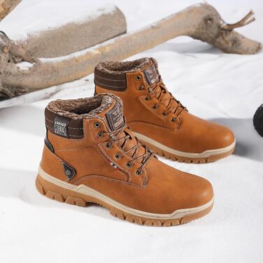 Чоботи зимові чоловічі Arriggo Bello, жовті, 41-46 EU, утеплені, антиковзаючі, для трекінгу та хайкінгу