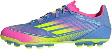 Футбольні бутси Adidas F50 League для штучного покриття (42 2/3 EU, Blue Fusion/Lucid Lemon/Lucid Pink)