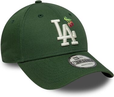 Кепка New Era 9Forty Snapback Los Angeles Dodgers — Регульована бейсболка з вигнутим візерунком, офіційний логотип MLB, один розмір