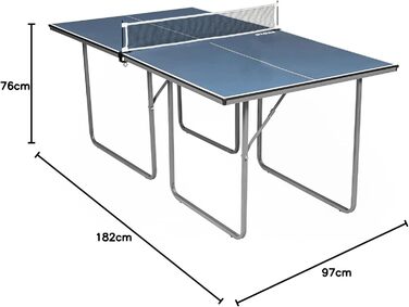 Турнірний стіл для пінг-понгу Dione Mini 182x97 см (Indoor)