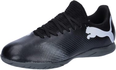 Дитячі футбольні бутси PUMA Future 7 Play It Jr - чорно-білі, 31 EU