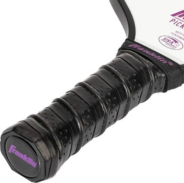Падл для піклболу Franklin Sports Paddle Pilot 10 мм, білий/фіолетовий, універсальний розмір