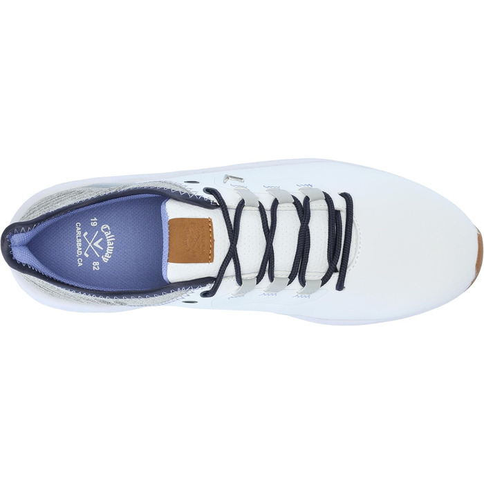 Жіноче golf-взуття Callaway La Jolla Sl, 41 EU, широка колодка, білий/морський блакитний