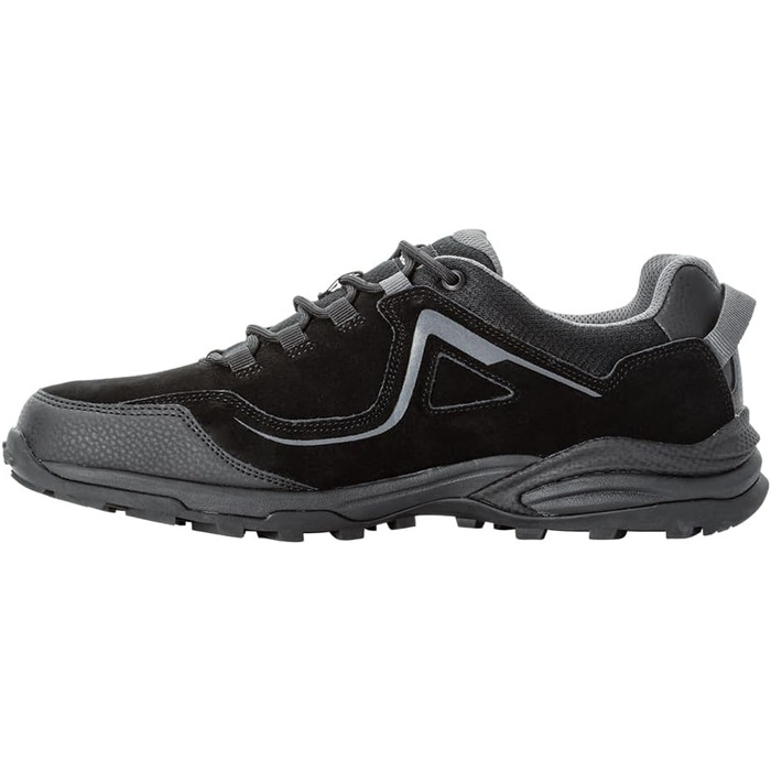 Чоловічі трекінгові черевики Jack Wolfskin Sunset Hike Texapore Low MW, чорні (40.5 EU)