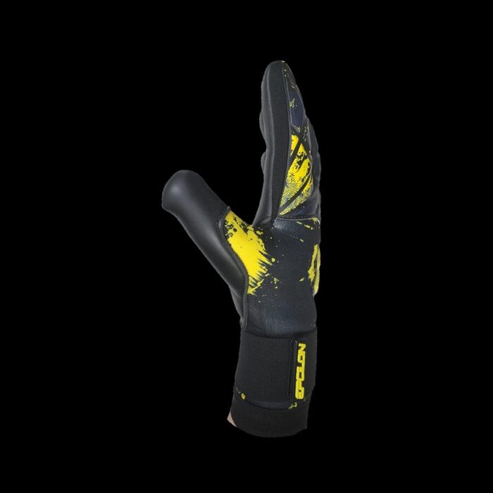 Дитячі та юнацькі воротарські рукавички Torwarthandschuhe: дихаючі та зручні рукавички з латексного піноматеріалу для хлопчиків, дівчаток та юніорів (розмір 5, чорний)