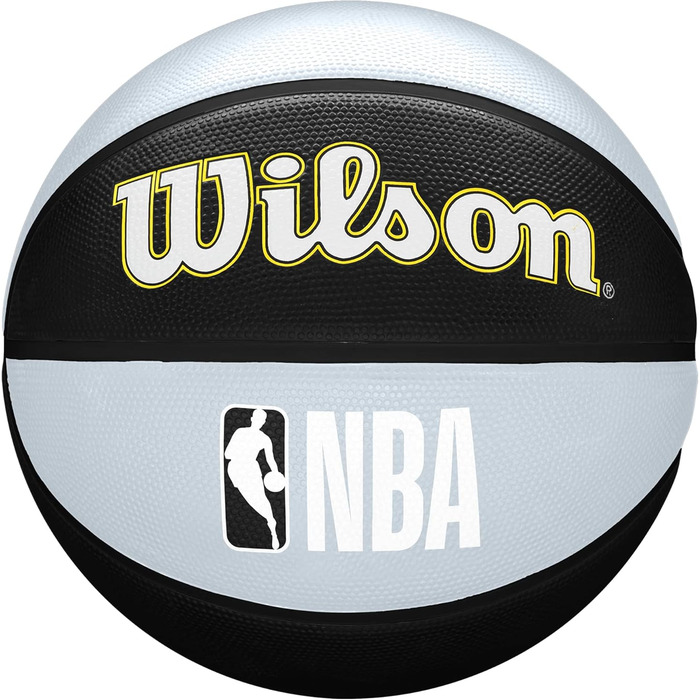 Баскетбольний м'яч Wilson NBA Team Tribute, розмір 7, жовтий
