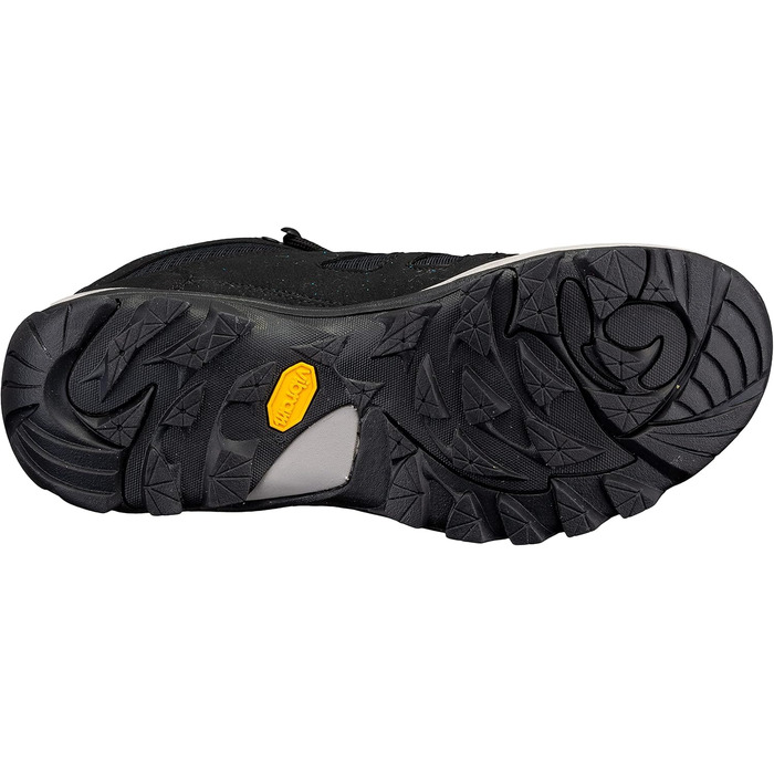 Черевики трекінгові та для походів Brütting Unisex Mount Frakes 43 EU, чорний, сірий, лимонний