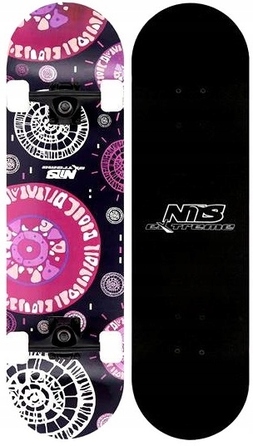 Класичний скейтборд для дівчаток NILS, 9 шарів