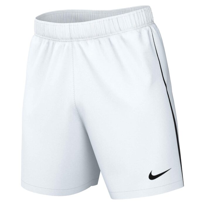Чоловічі баскетбольні шорти Nike Dri-FIT League 3 трикотажні, білі/чорні, розмір L, DR0960
