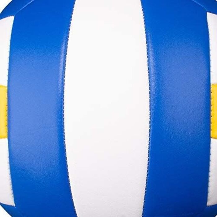 Волейбольний м'яч Senston Soft Touch, офіційний розмір 5, водонепроникний, з насосом, для пляжу, басейну та вулиці, синій