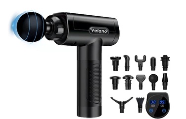 Перкусійний масажний пістолет Massage Gun Pro — масажер для спини, стоп та всього тіла