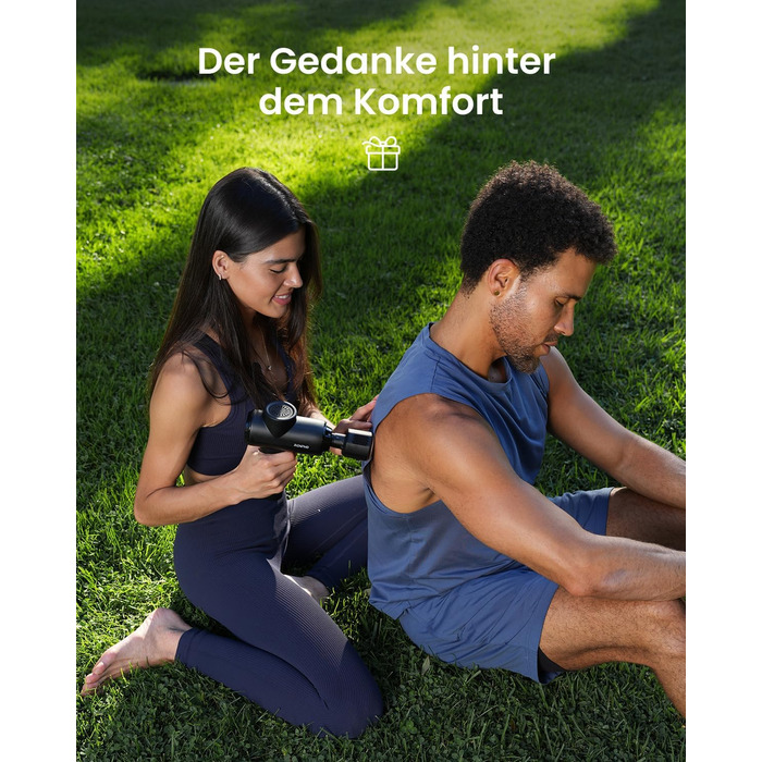 Масажер RENPHO Active Thermacool 2 з підігрівом та охолодженням, 5 швидкостей, 5 насадок, для м'язової терапії