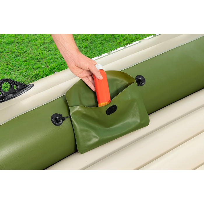 Надувний човен Bestway Hydro-Force Voyager X4 комплект 350×145×49 см