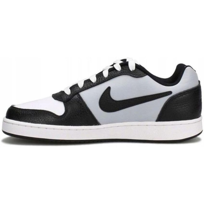Кросівки Nike Ebernon Low Prem для баскетболу, 42.5 EU, білий/чорний/сірий вовк