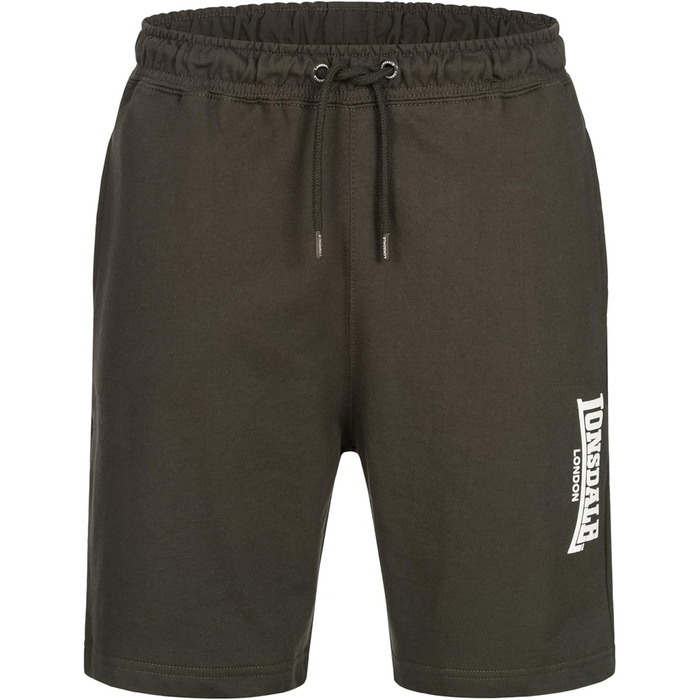 Чоловічі шорти Lonsdale Fringford класичного крою, колір олива/білий