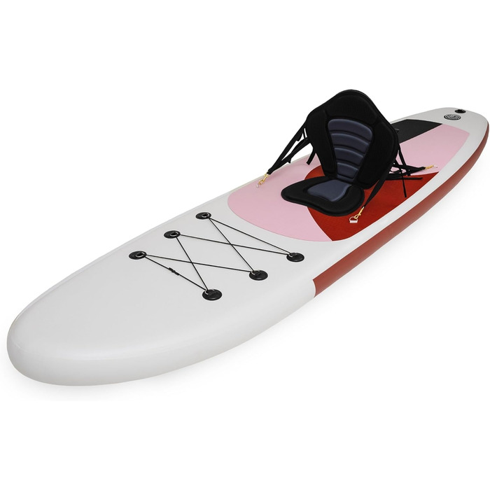 Надувна SUP-дошка HyperMotion 15 см з веслом, сидінням, насосом і сумкою, витримує до 130 кг